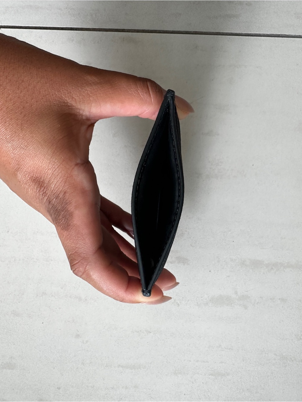 Kate Spade Black Leather Cardholder - Picture 3 of 3